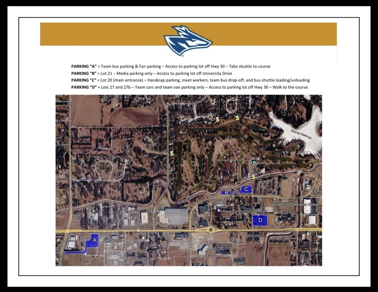 UNK Parking Map