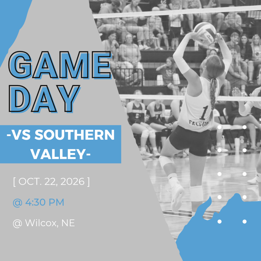 10/22 Volleyball Gameday Graphic