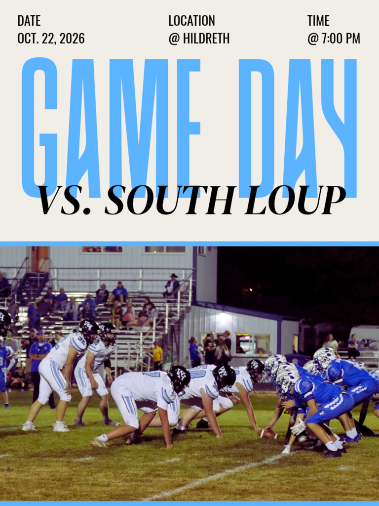 Football 10/22 Gameday Graphic