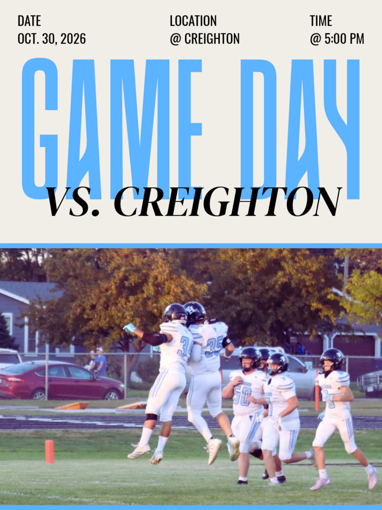 Football Playoff Game @ Creighton graphic