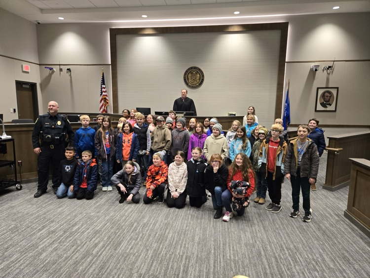 Think Before You Sink courthouse field trip