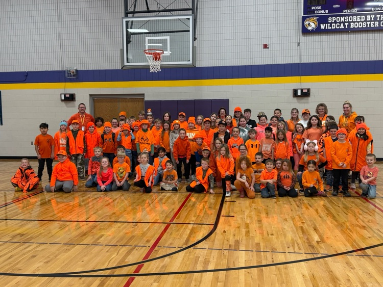 WRE Students wear blaze orange