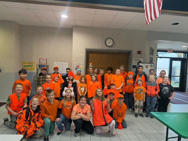 WRE Students wear blaze orange