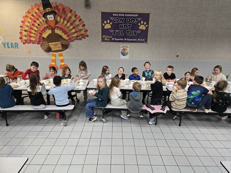 first grade Thanksgiving feast