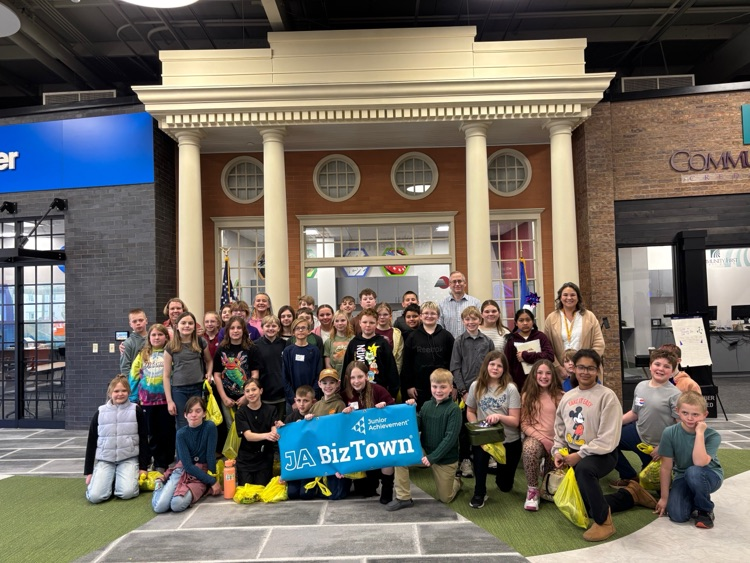 5th grade JA BizTown Field Trip
