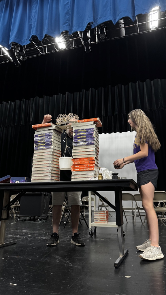sixth graders built bridges out of toothpicks