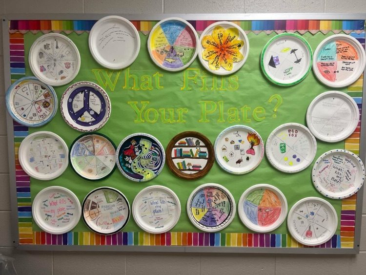 English 12 plates project