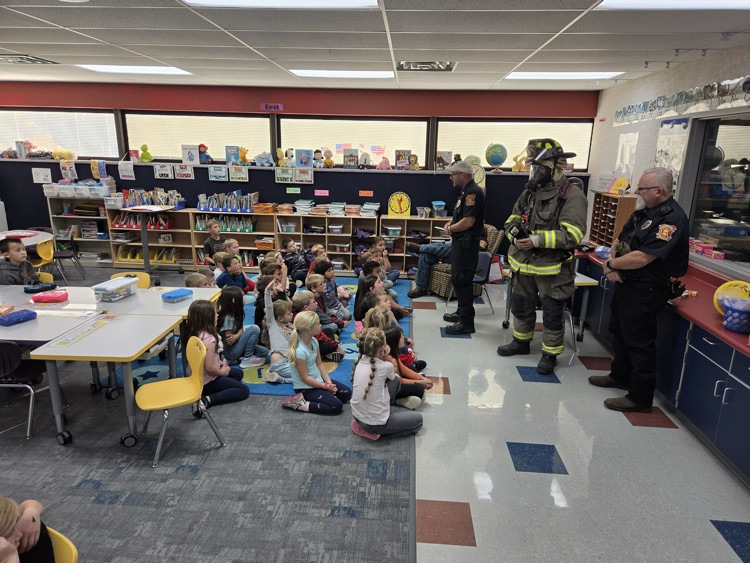 firefighters visit WRE
