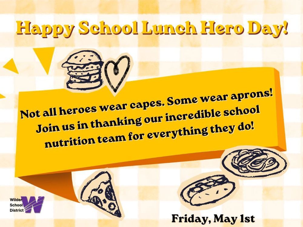 School lunch Hero Day 