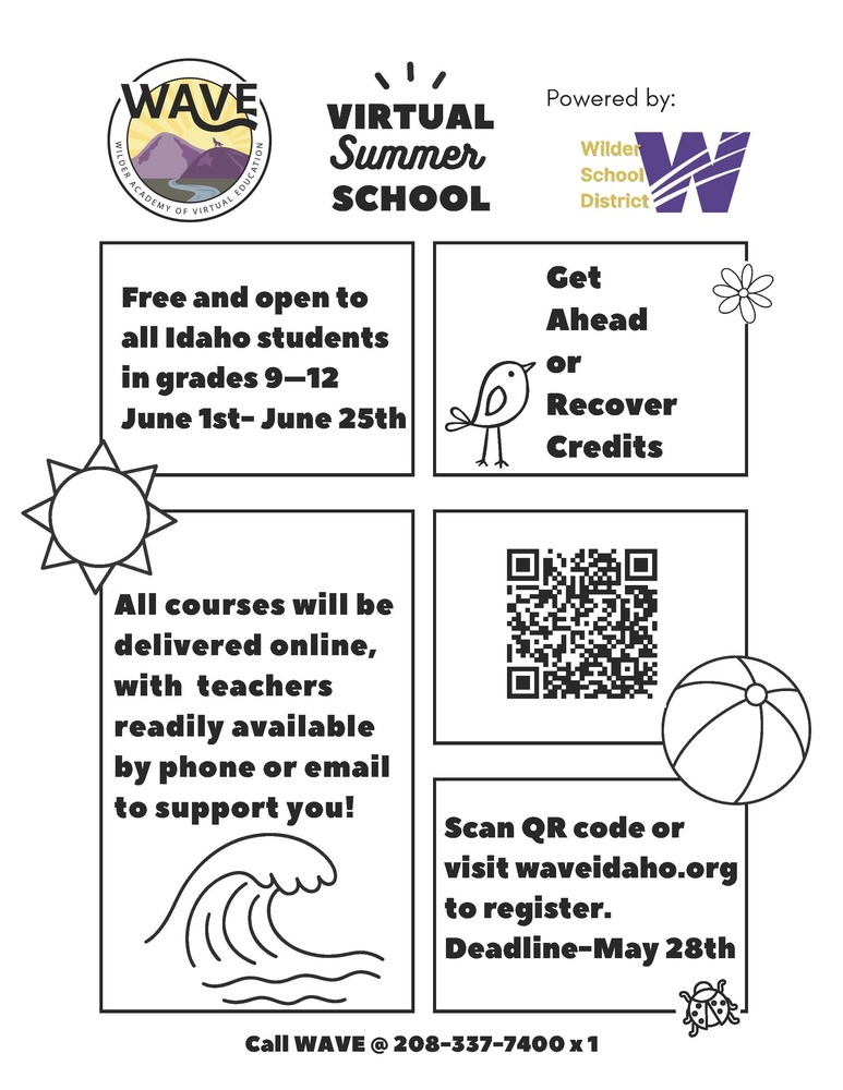 summer school flyer