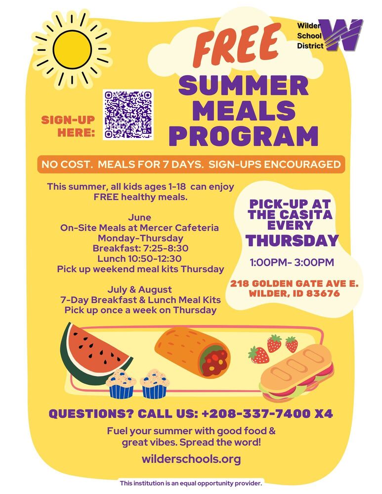 free summer meals