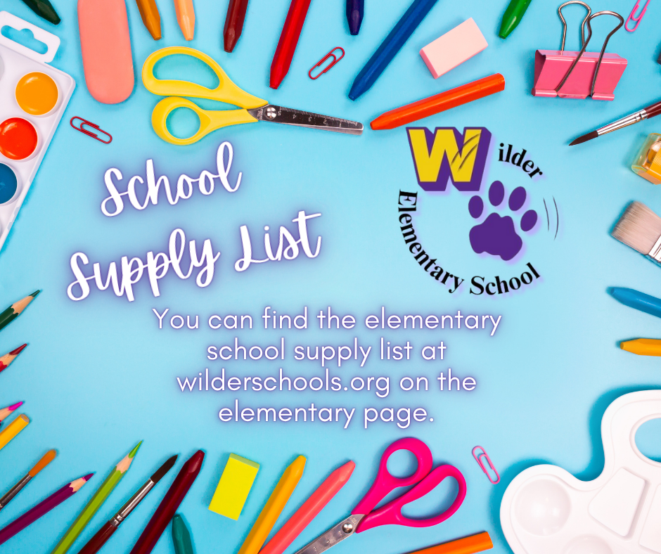 supply list