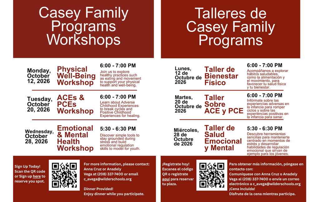 casey family workshops