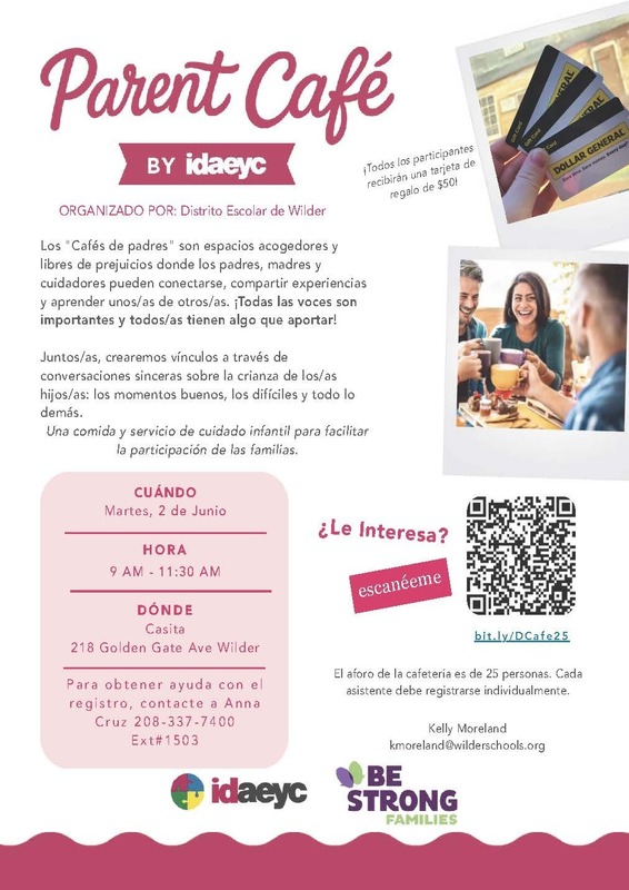 parent cafe spanish
