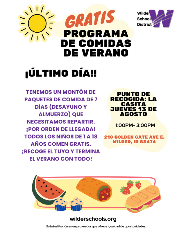 summer meal spanish