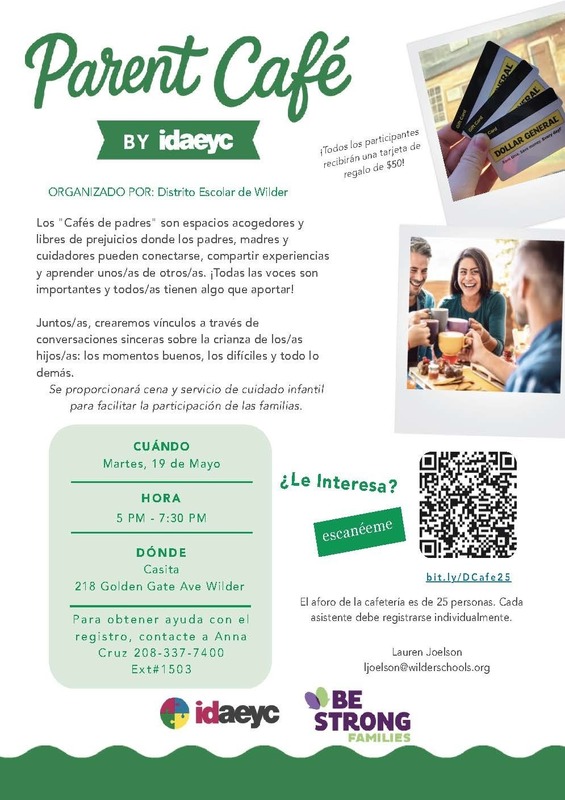 spanish parent cafe