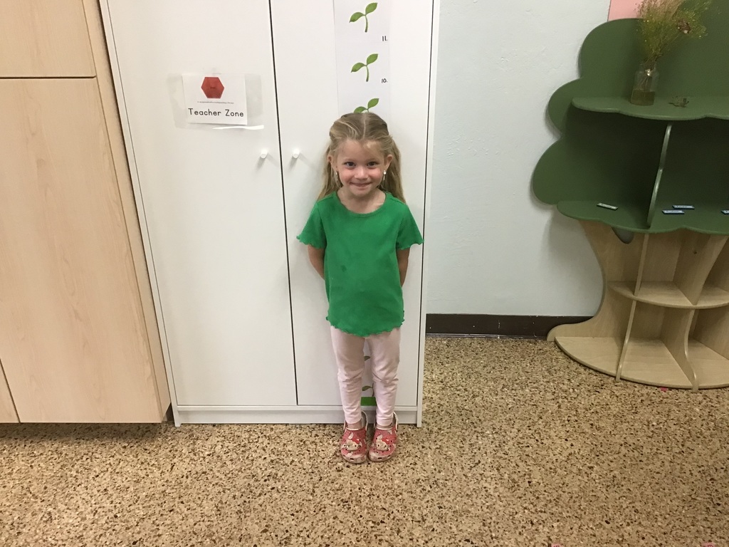 TK sprouts learning to chart their growth!