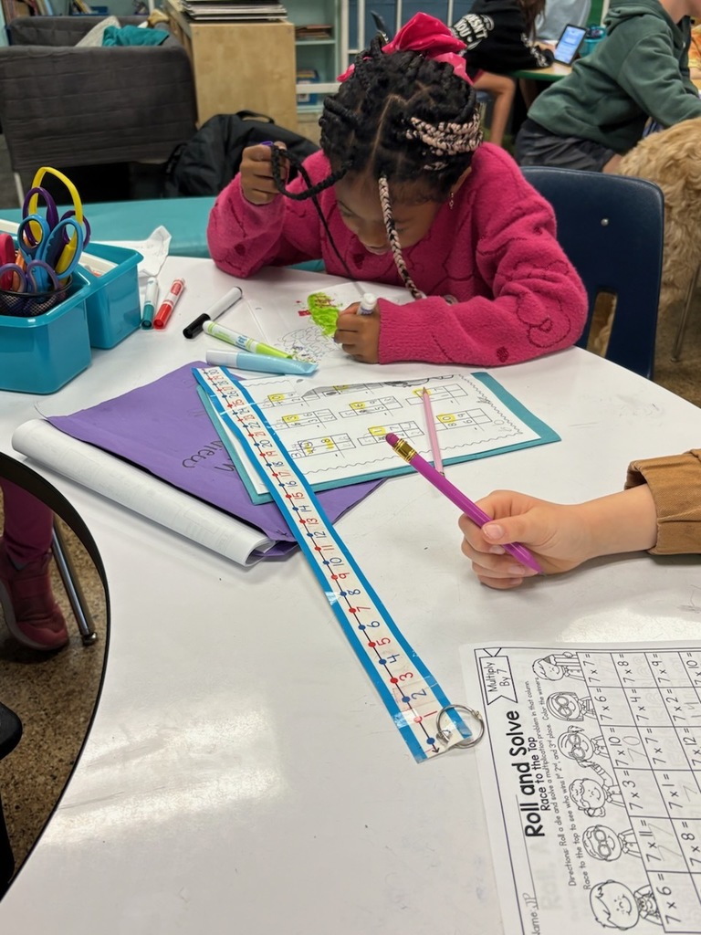 Another group of students hard at work!