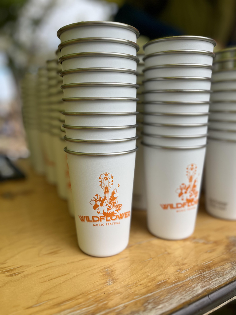 Our fun Wildflower cups in collaboration with Klean Kanteen! 