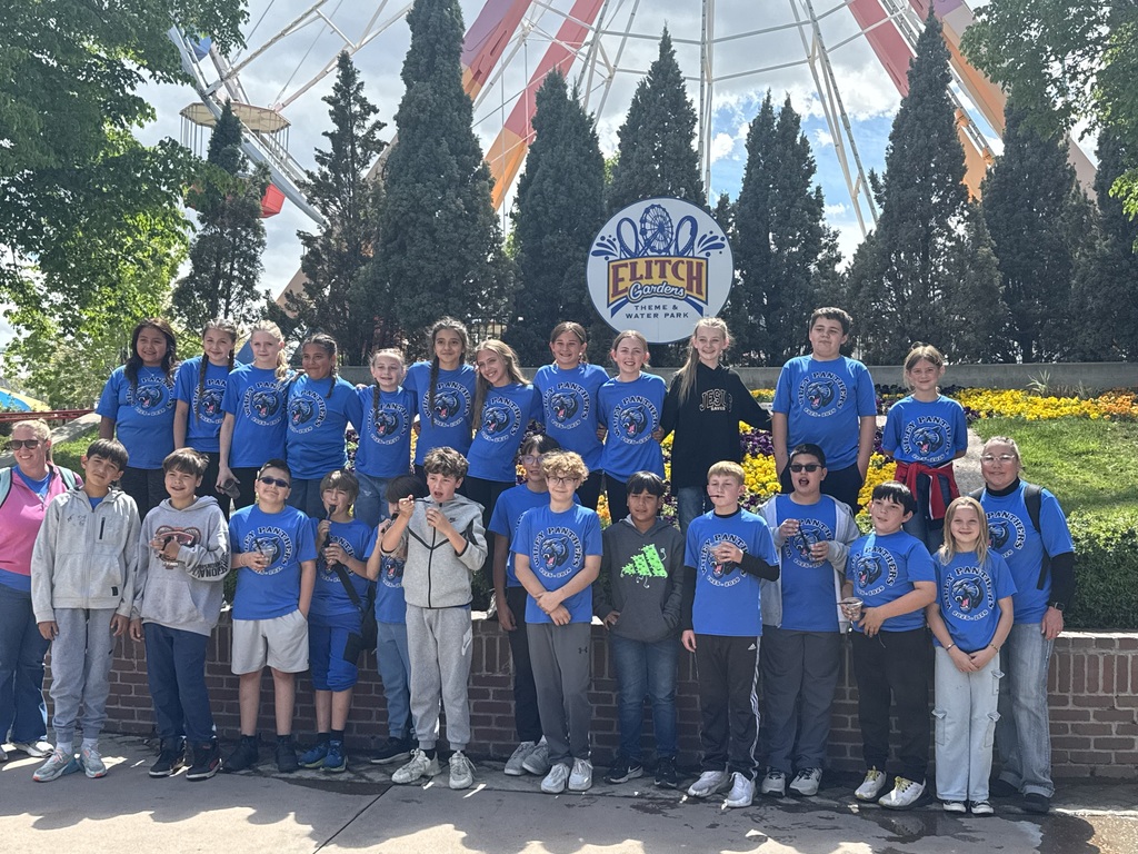 On Thursday, May 7th, the 5th grade classes visited Elitch Gardens for their field trip. The students had a great time and oh the stories we heard! Thank you to Mrs. Choat and Mrs. May for providing the students this opportunity. A "thank you" goes out to our parent chaperones too; Cameron and Courtney Rogers, Cassie Esparza, Jaime Madrid, Renee Milenski, and Amanda Gonzales. This trip is something I am sure all will remember!