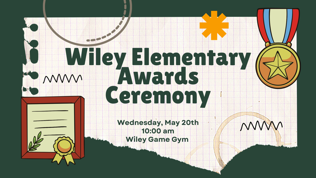Please see the flyers for information on activities happening the final week of school. 