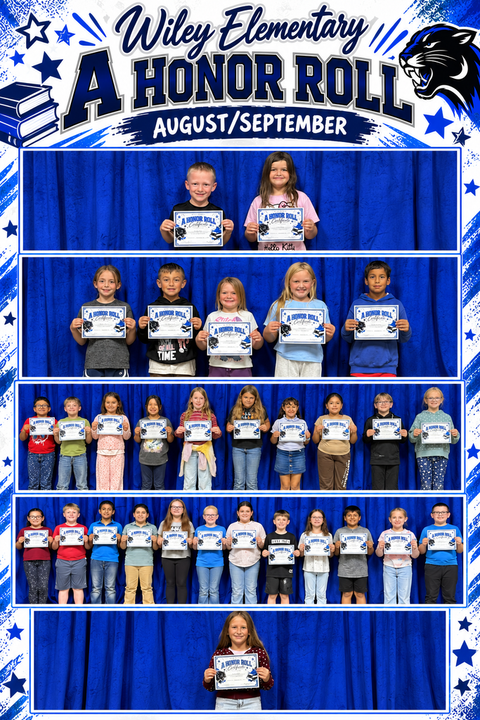 Highlights from the Elementary Academic Assembly held on Wednesday, September 30th. Great work students! Keep up the great work.