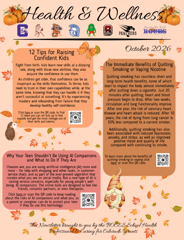 Health and Wellness Newsletter