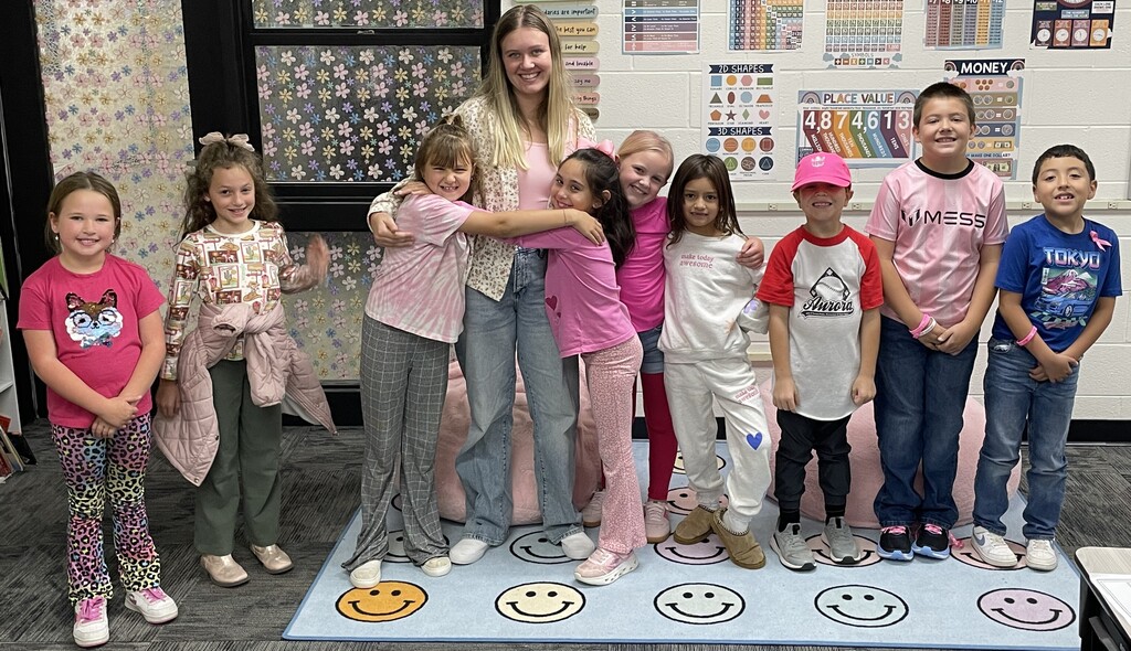 Day 2 of "Pink Out"- Great Work! The creativity continues to get stronger each week. We cannot wait to see what you have instore for us next Wednesday.
