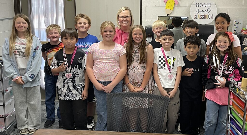 Day 2 of "Pink Out"- Great Work! The creativity continues to get stronger each week. We cannot wait to see what you have instore for us next Wednesday.