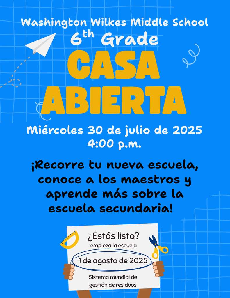 6th grade orientation