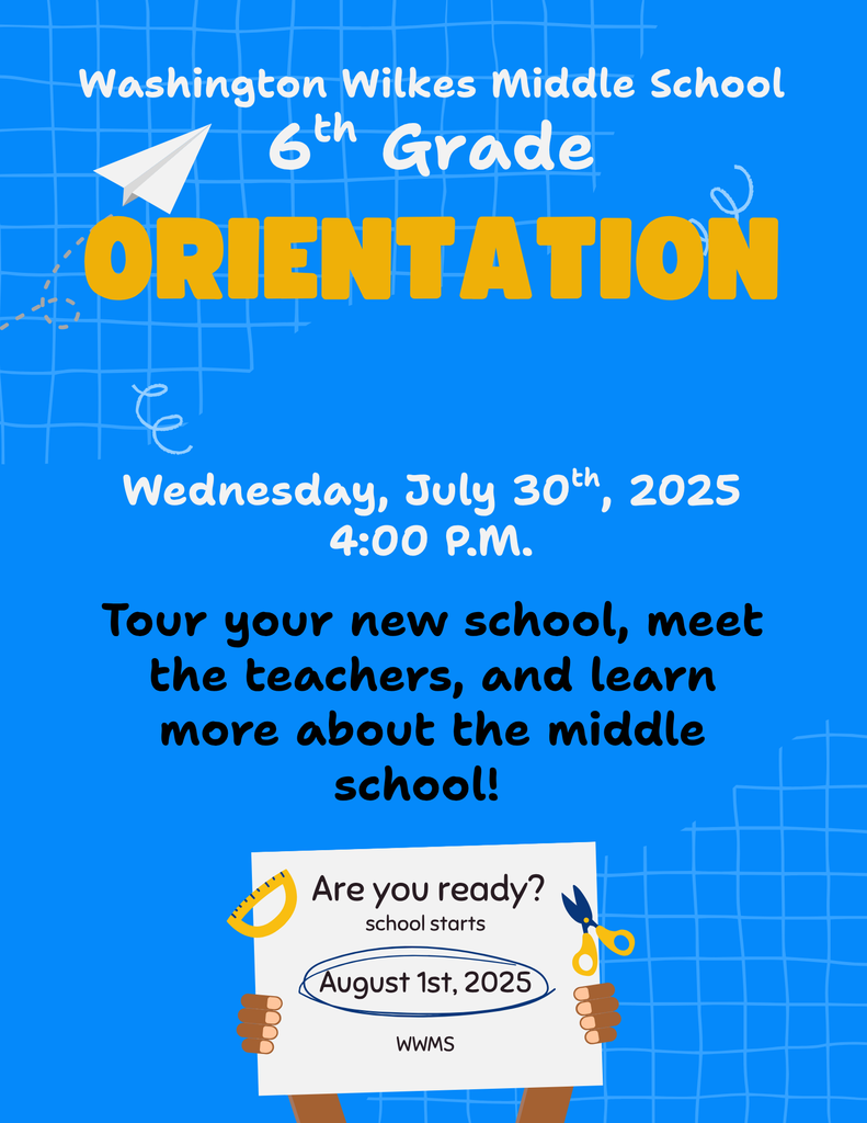 6th grade orientation for WWMS