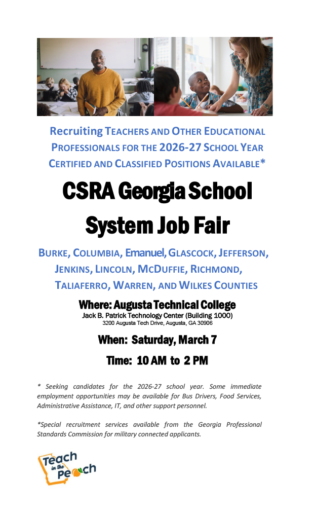 CSRA RESA Job Fair