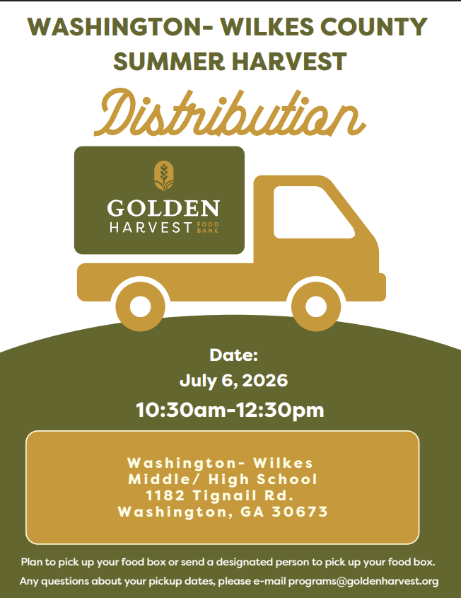 July 6 Golden Harvest Flyer