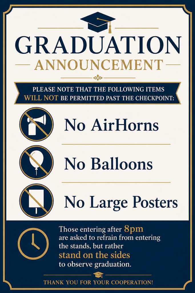 Graduation Announcement: