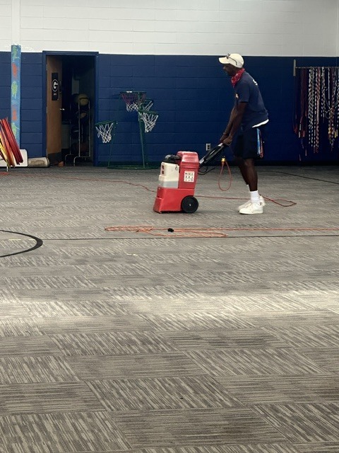 Custodial Staff Summer Cleaning