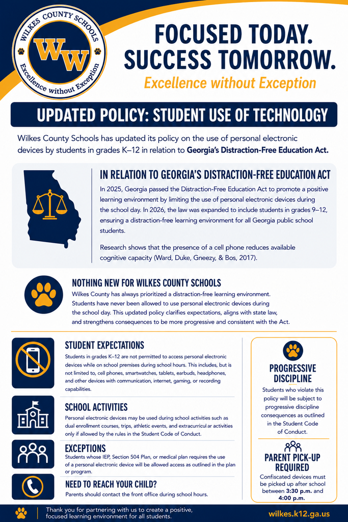 New Cell Phone Policy