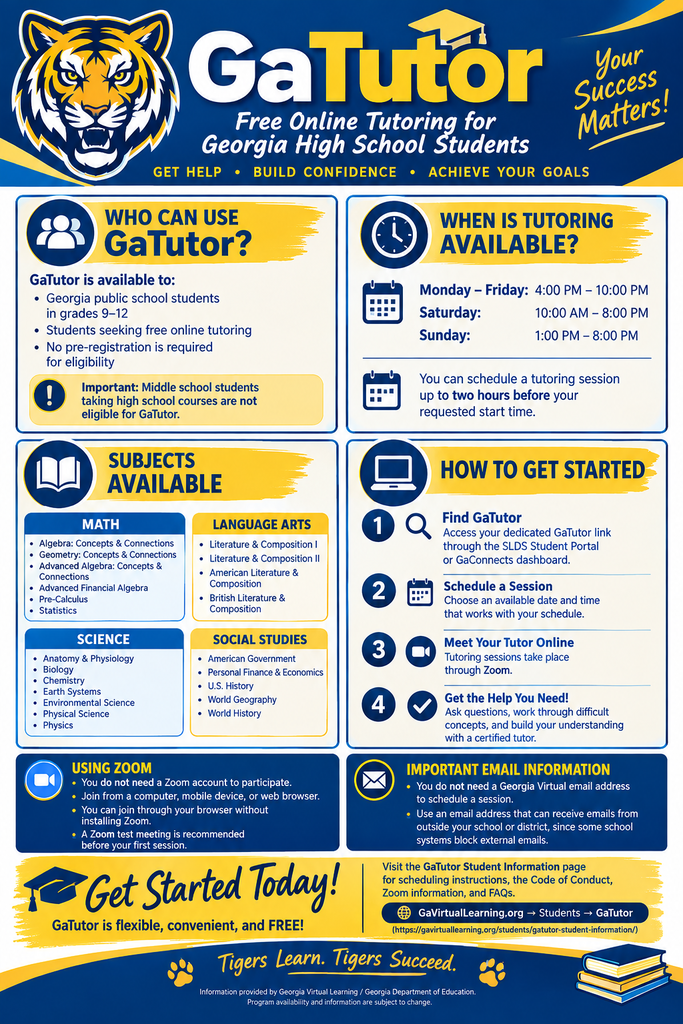 GaTutor Flyer