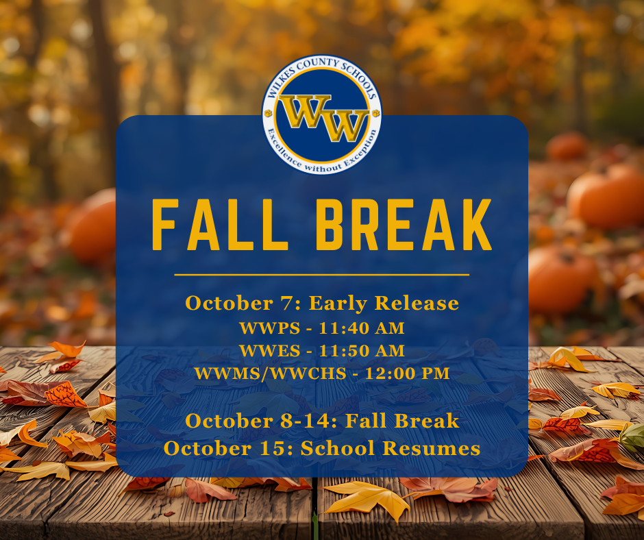 Fall Break and Early Release