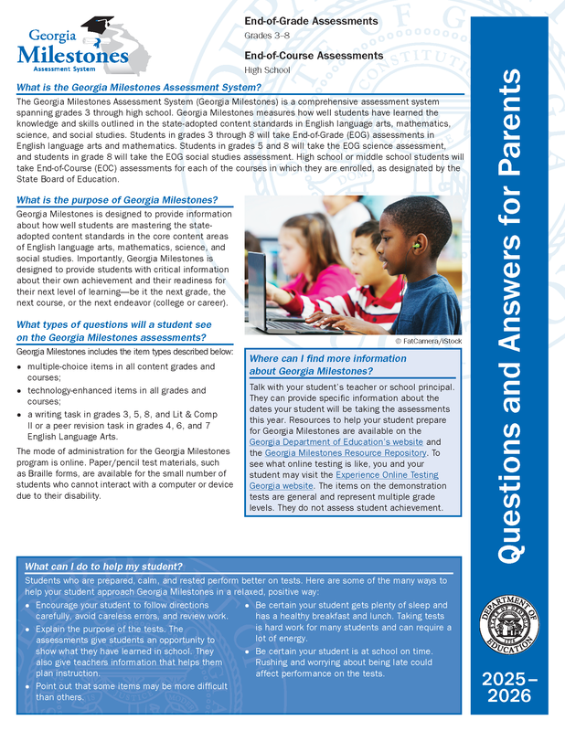 Parent Resource page 1 Spanish