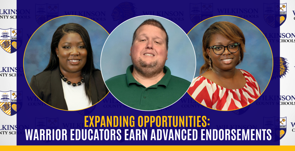 Warrior Educators Earn Advanced Endorsements