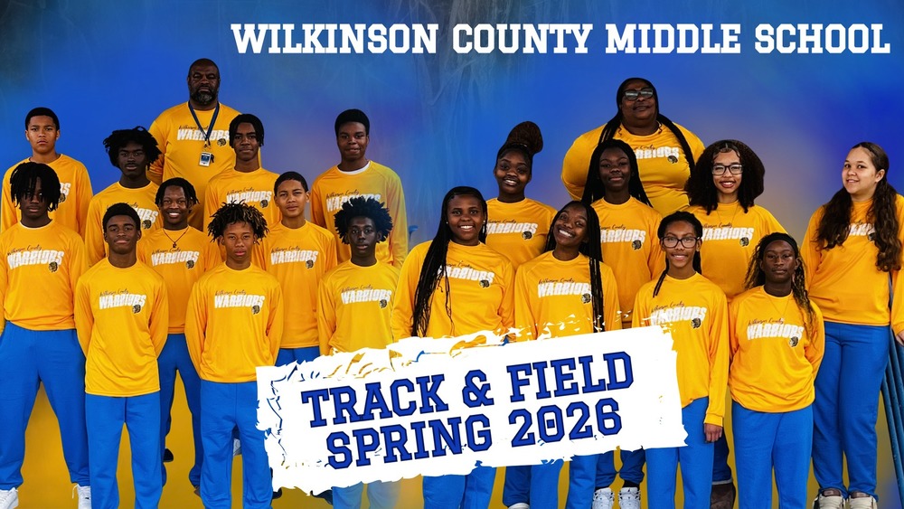 WCMS Track & Field Spring 2026 Team