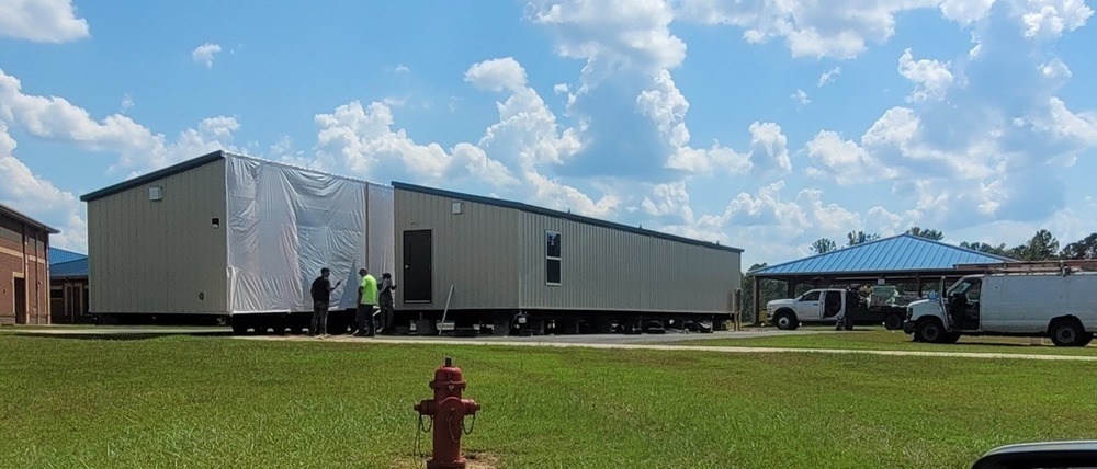 Warrior Wellness Center: Modular Building Delivered and Setup Underway