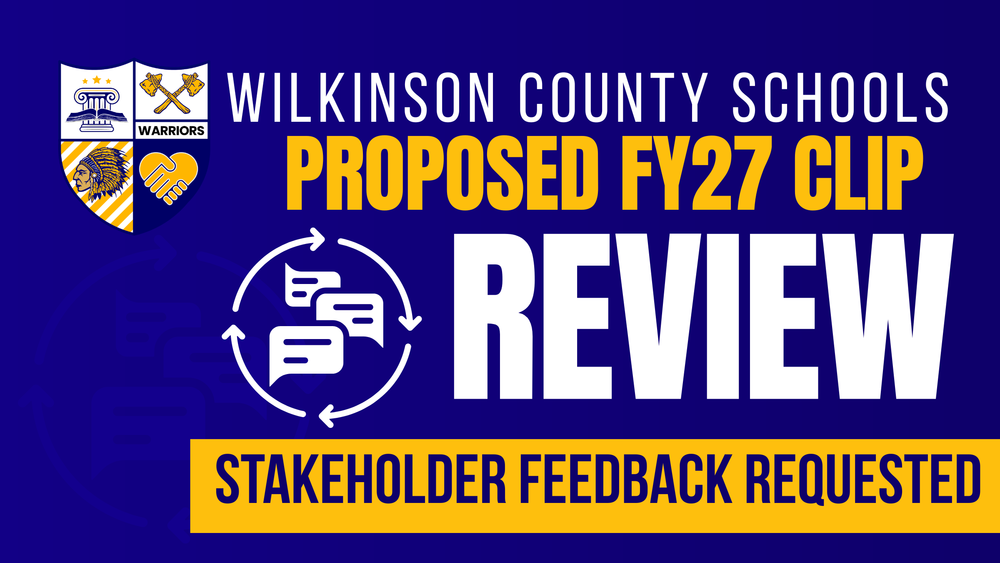 Proposed FY27 CLIP Review and Feedback