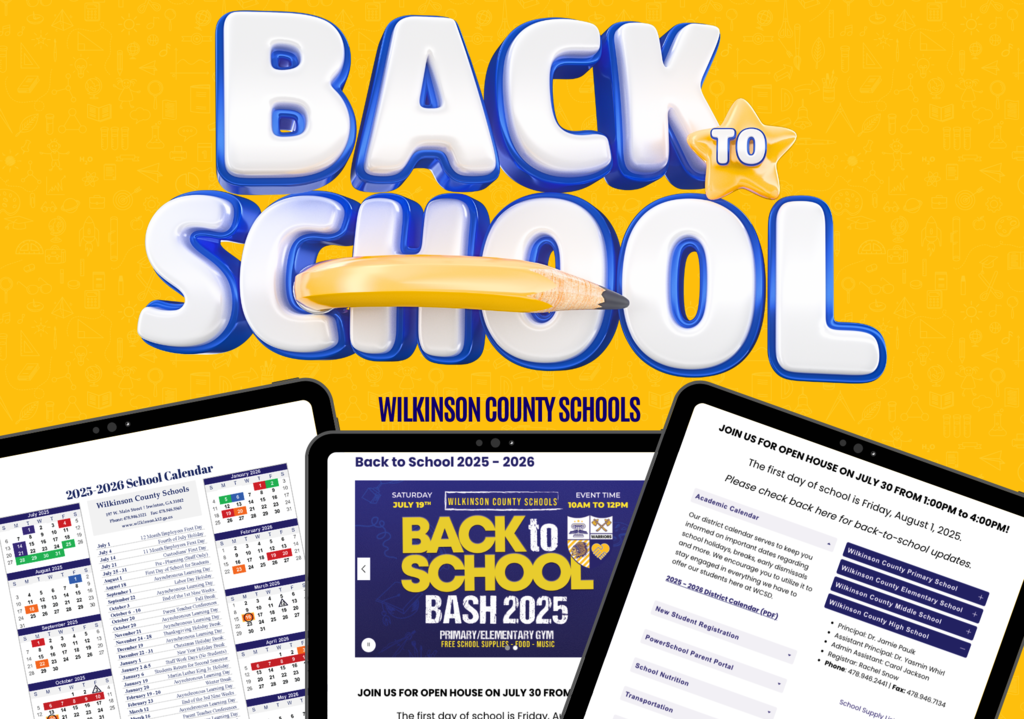 WCSD Back to School 2025 - 2026