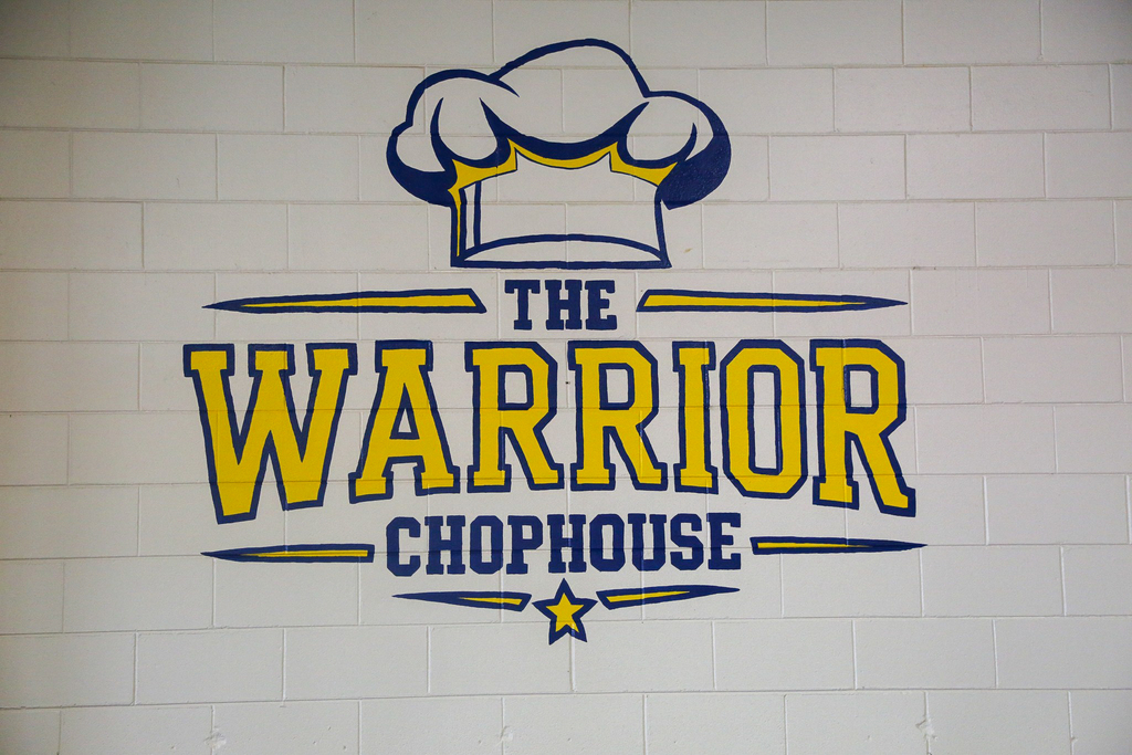 WCMHS Cafeteria Mural
