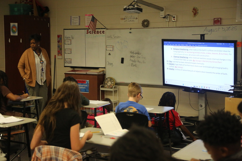 Staying on task and paying attention is the foundation of class in 5th grade! 