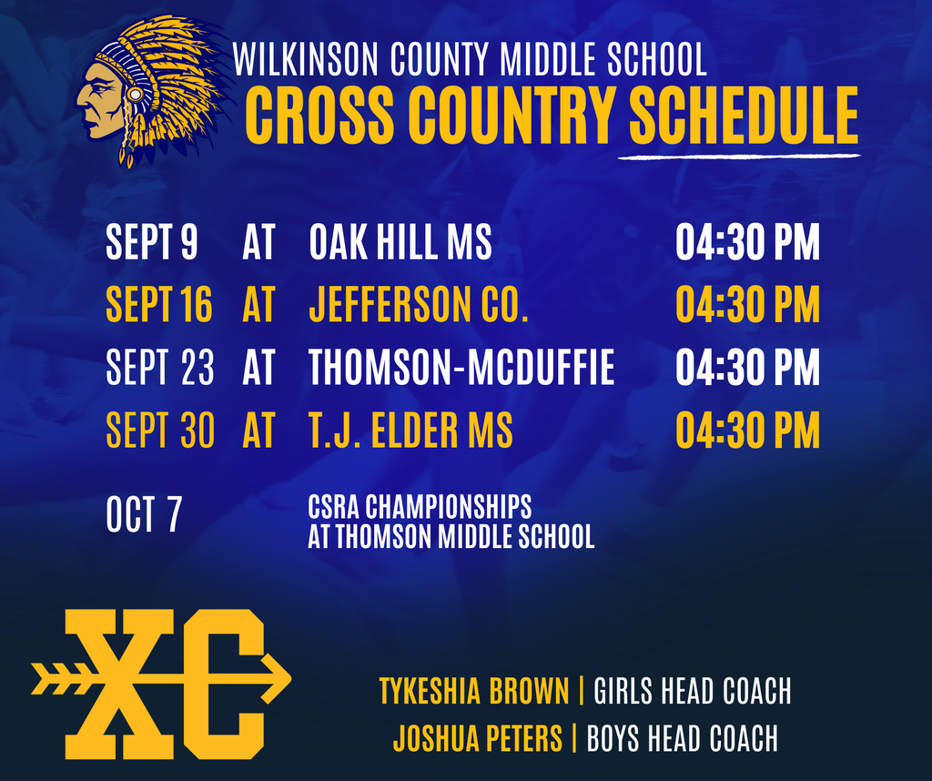 WCMS Cross Country 2025