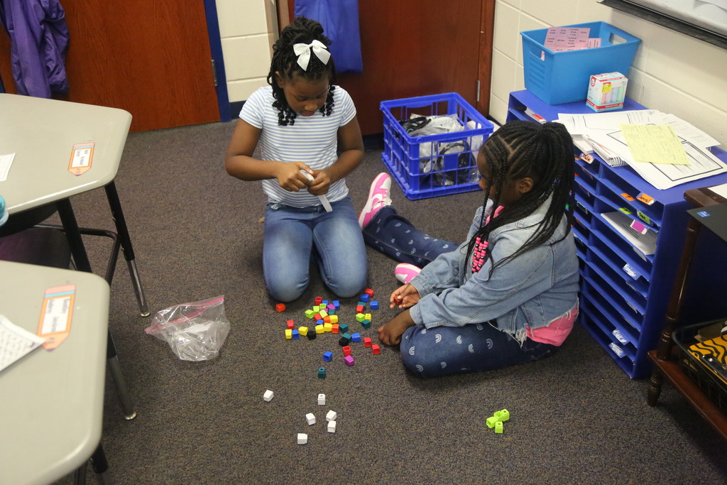 Ms. Caples' math class.
