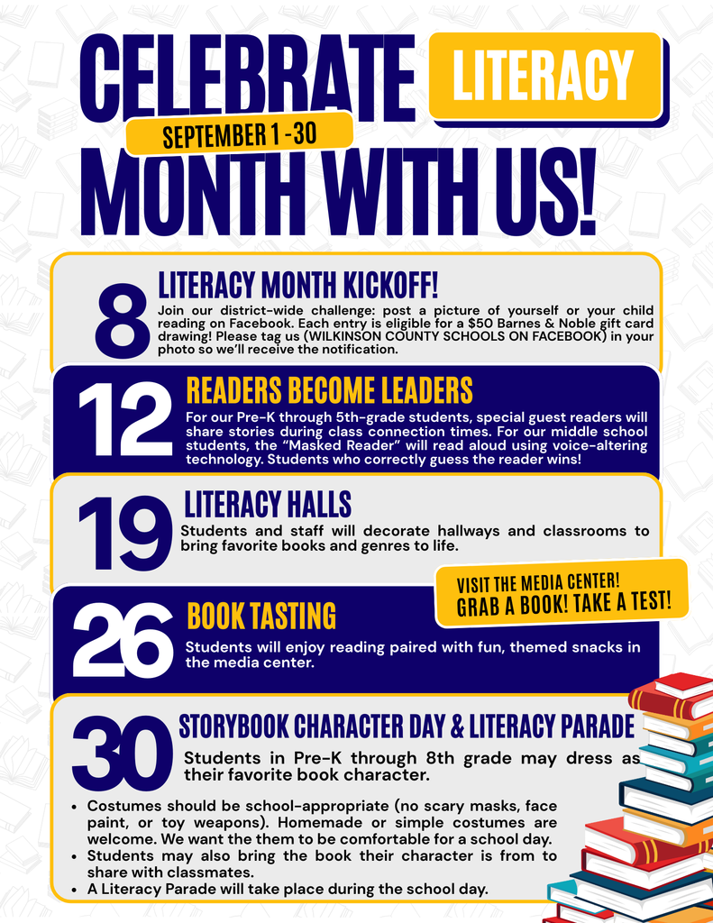 September is Literacy Month