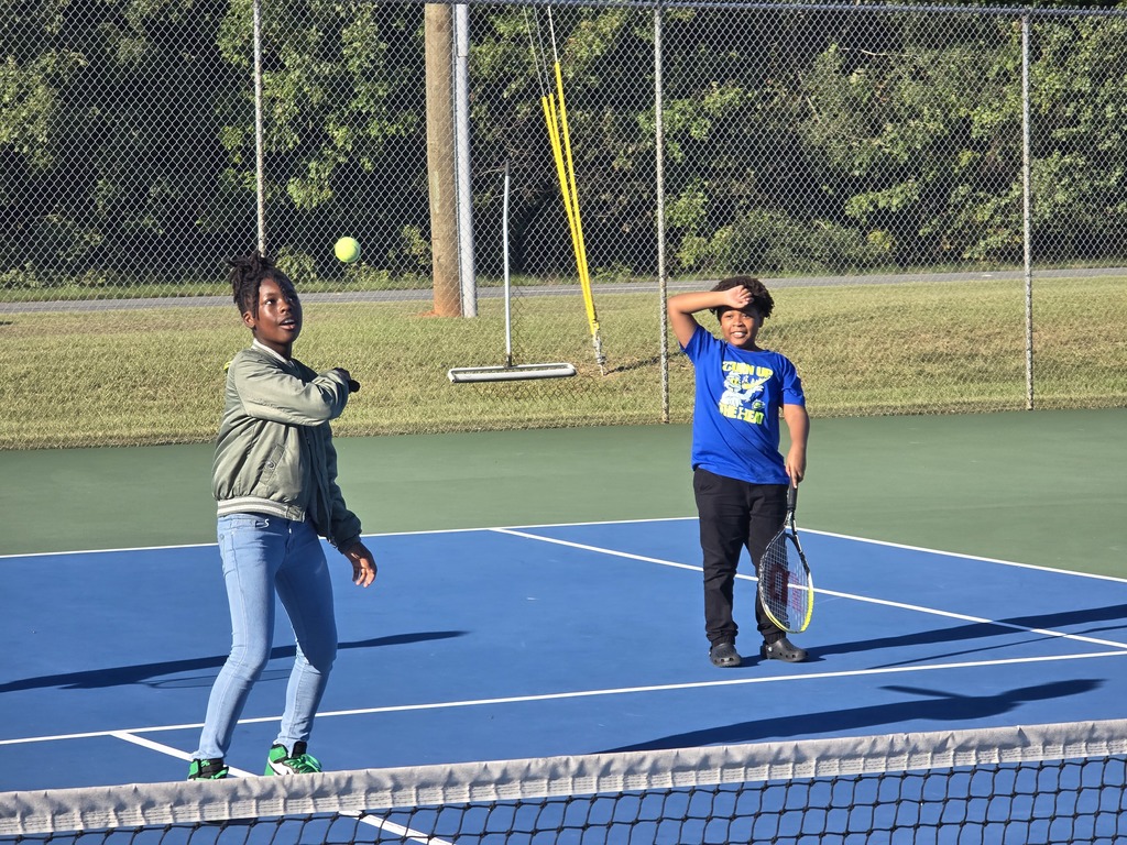  In Physical Education, our students are learning about tennis 